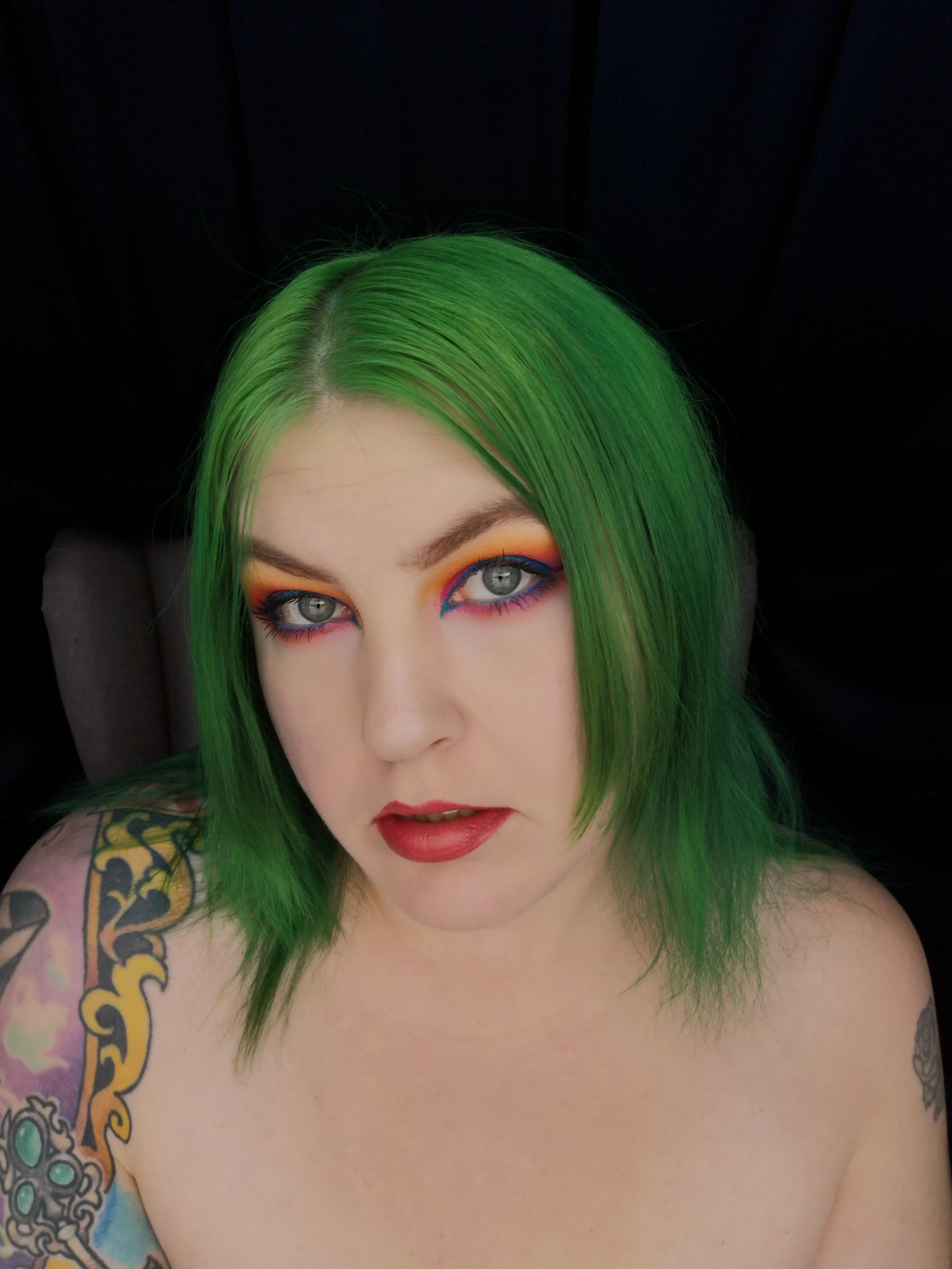 Wouldn't you just love to ruin my makeup? posted by Madame_Fraulein