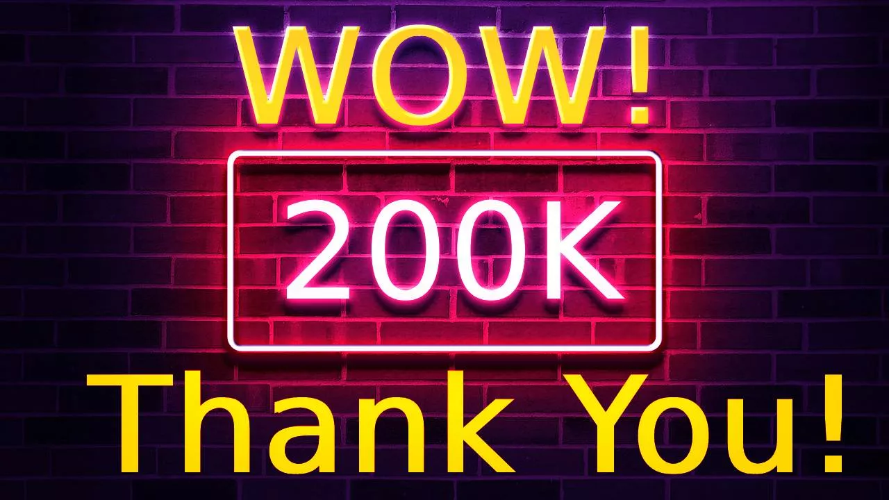 🔥🔥🔥 WOW, we've just hit 200k subscribers. Thank you for being a part of this amazing community!!! 🔥🔥🔥 posted by XLoveCam