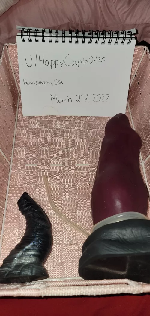 WTS/WTT XL David + misc toy (unknown info on it but feels like a soft firmness), some info in comments! by HappyCouple0420