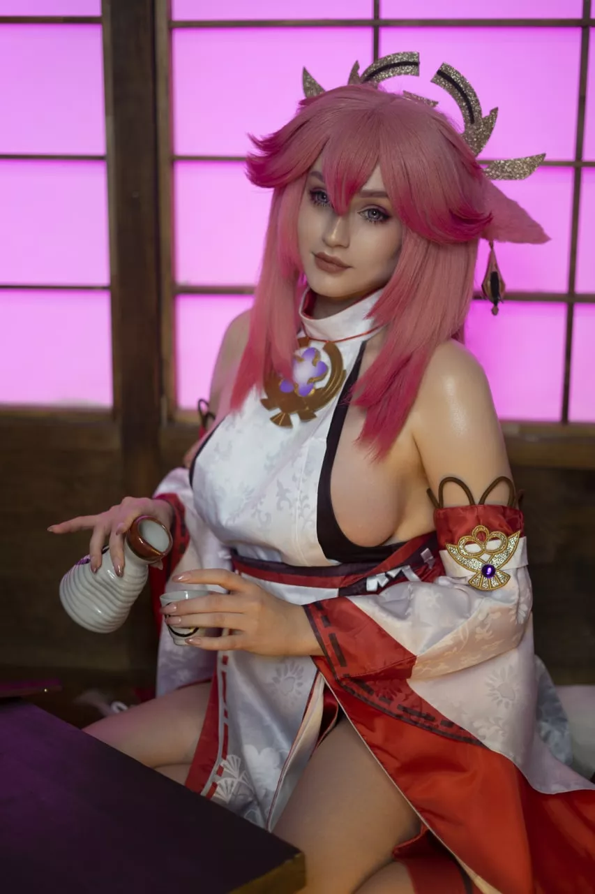 Yae Miko from Genshin Impact by Shadory posted by shadory_cos