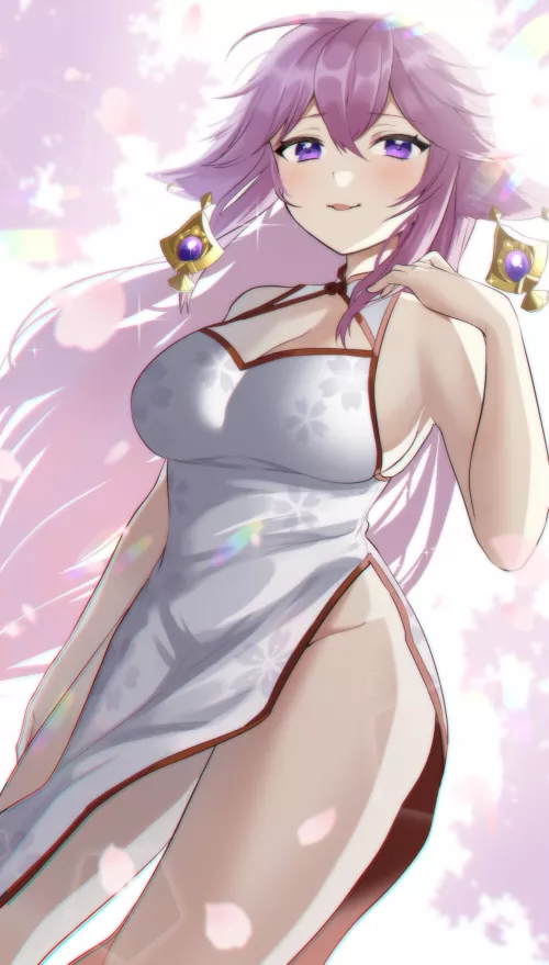 Yae Miko [Genshin Impact] by _chirp_