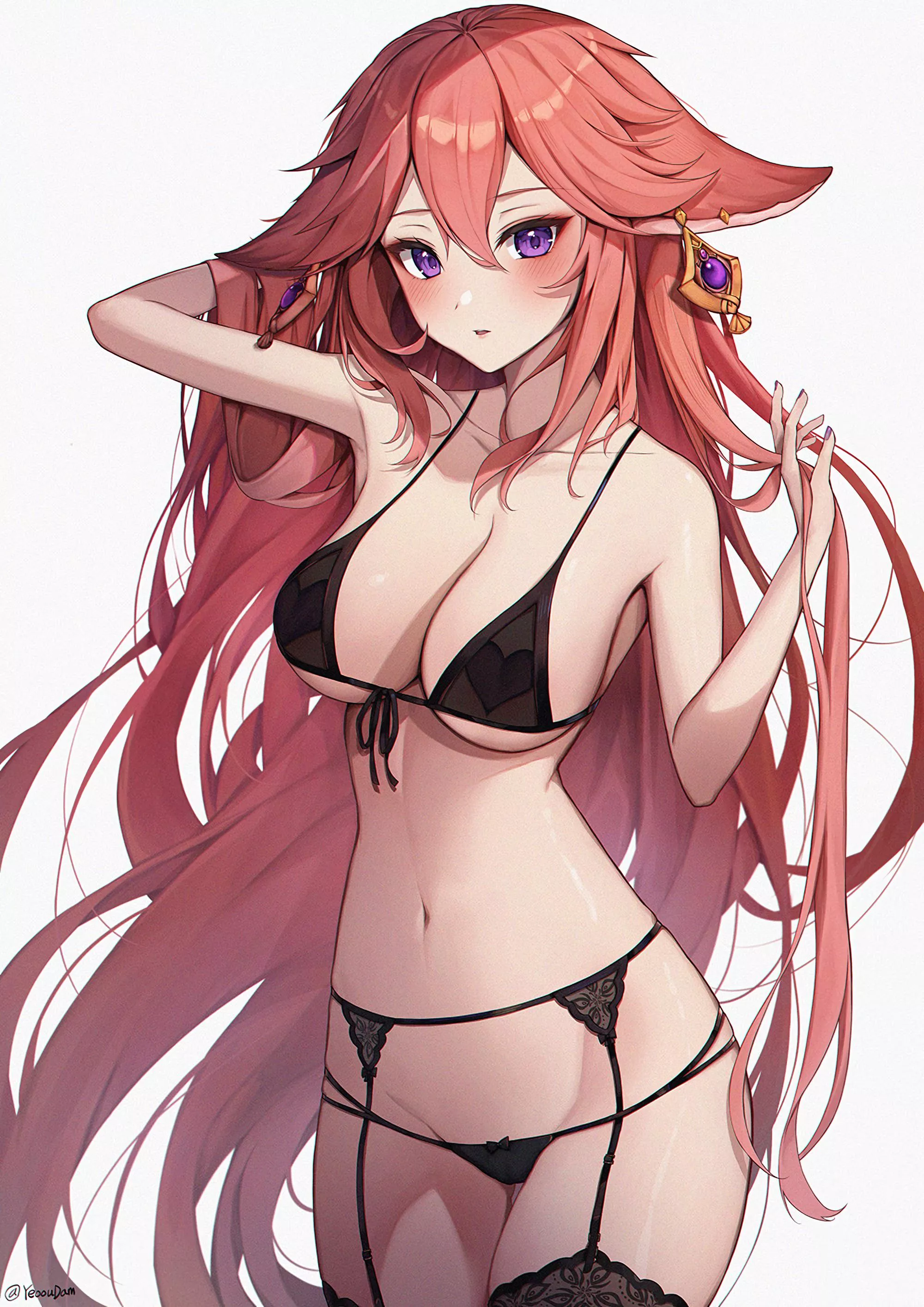 Yae Miko (YeoouDam) [Genshin Impact] posted by NoLewdsNoLife