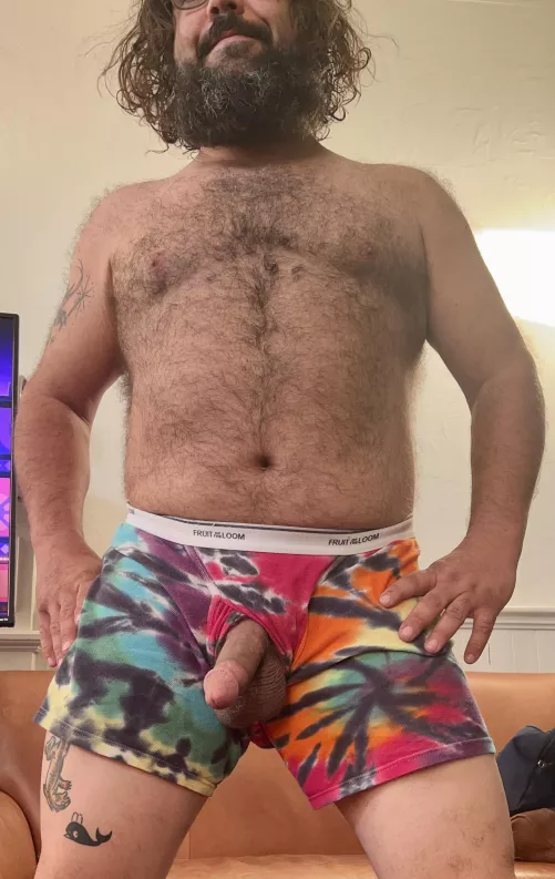 Y’all like my tie dye boxers ? by BooKooBoo