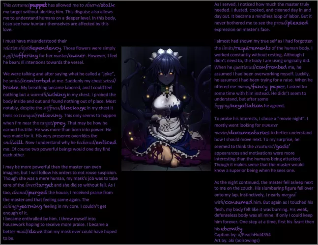 Yandere Shoggoth Part 2 [Shoggoth][Yandere][multiple parts] by PeachHot4354