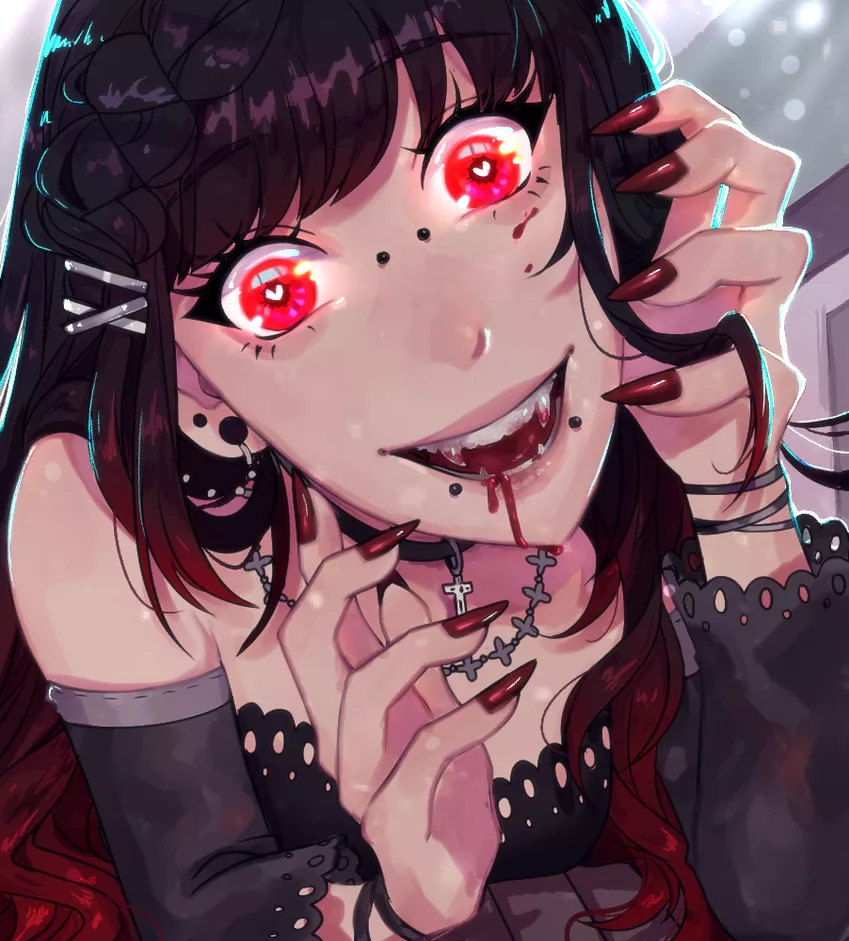 Yandere Vampire by Xylerz posted by Groovy_Wet_Slug