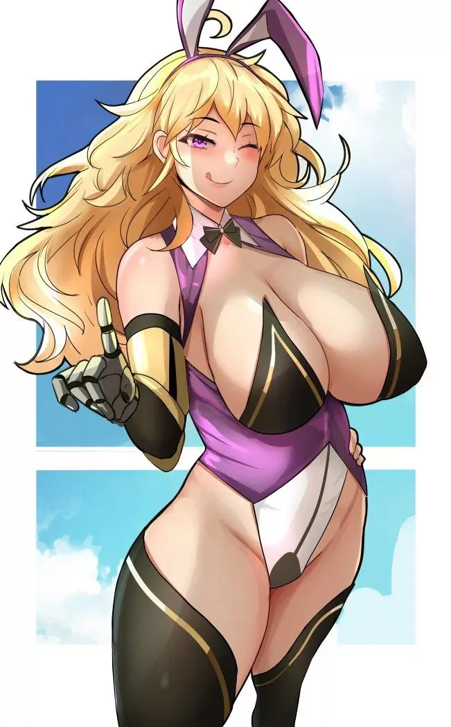 Yang in a bunny outfit posted by AtmosphereLarge3993