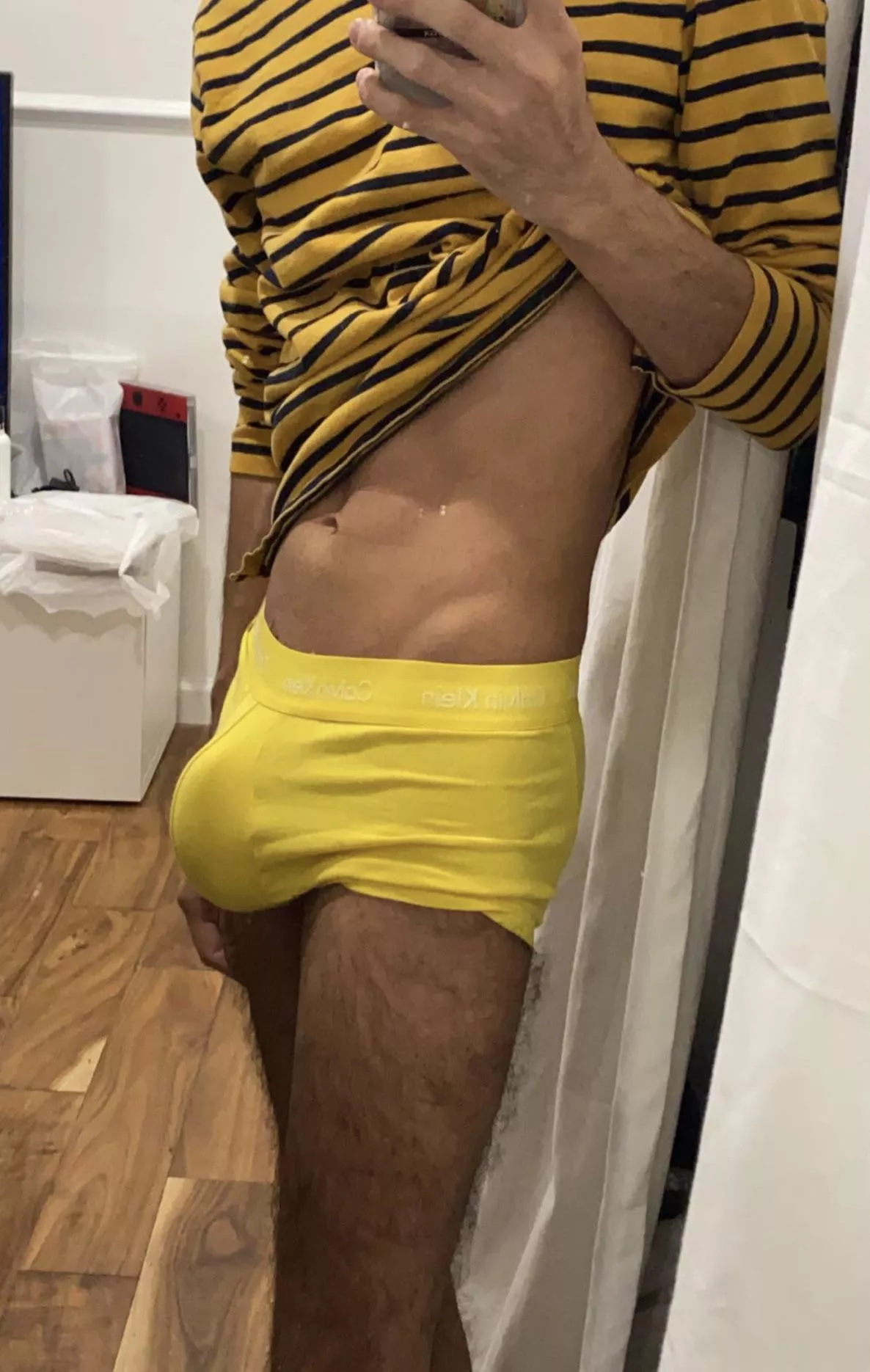 Yeah… this is why I’m embarrassed to walk around in underwear irl lol posted by lancexxl