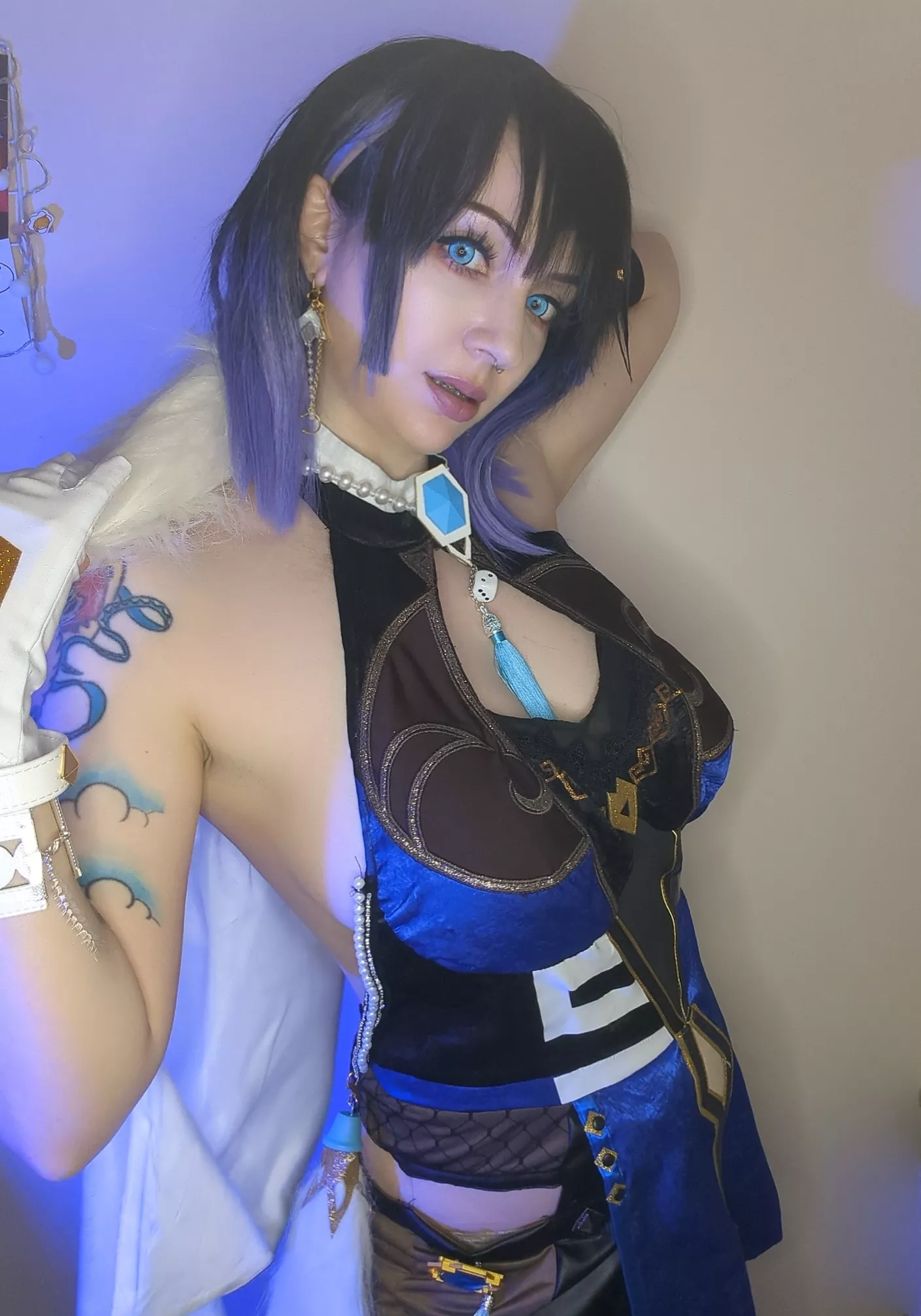 Yelan from Genshin Impact by Owldolly posted by owldollycos