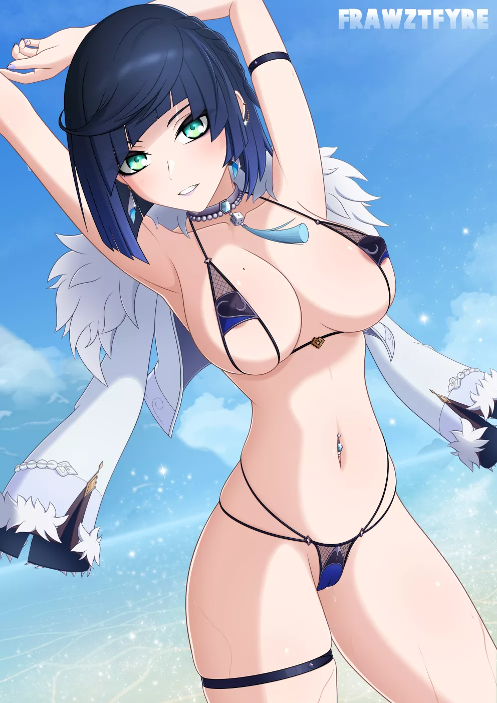 Yelan micro bikini (FrawztFyre) posted by FrawztFyre