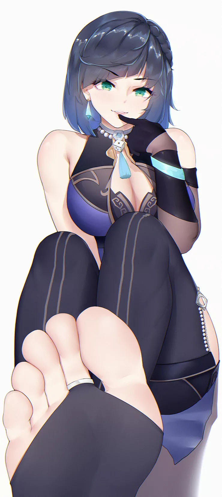 Yelan's Cute Toes (summer) [Genshin Impact] posted by Lachryma_ud