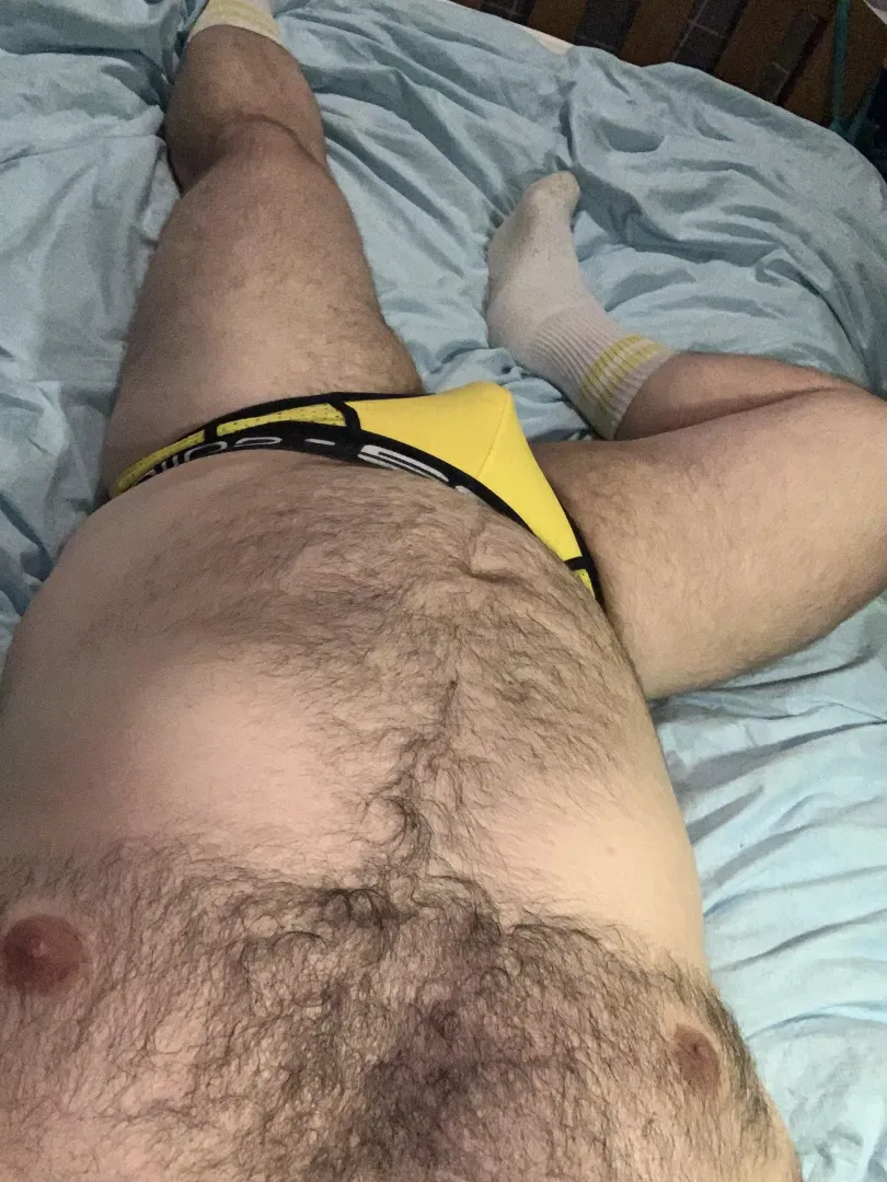 Yellow briefs posted by stebear42