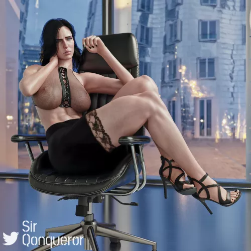 Yennefer (Qonqueror) by pouli-