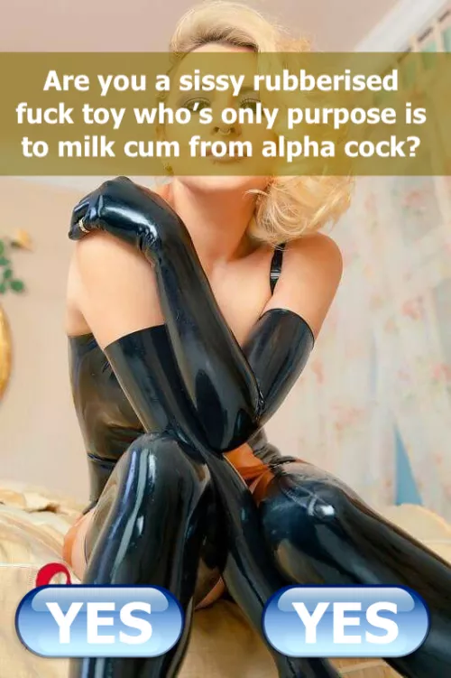 Yes, I am that fuck toy. by Rubber_Socks