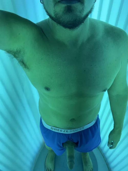 Yes I know it’s weird that I’m wearing boxers…. But it’s a boner and it’s in public 😆😜 by getmeoff31