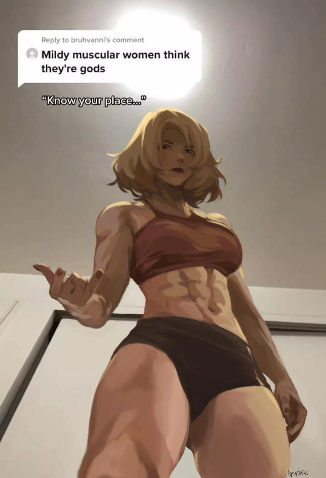 Yes ma'am.(@tipsytrains) posted by TheTMoneyMan