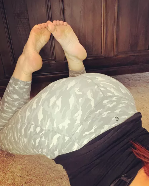 Yoga pose or….. by madelynlouise