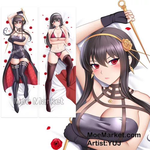 Yor Forger Sexy Body Pillow (artist: YUJ)[Spy x Family] by bobby_heart