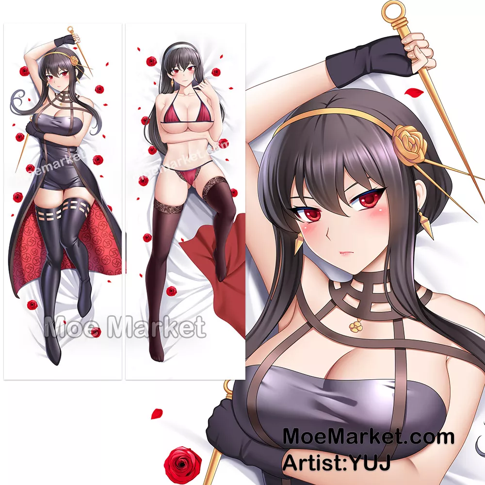 Yor Forger Sexy Body Pillow (artist: YUJ)[Spy x Family] posted by bobby_heart