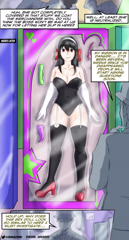 Yor Forger turned into a sex doll after going drunk to do a job and getting caught by LoudContract2700