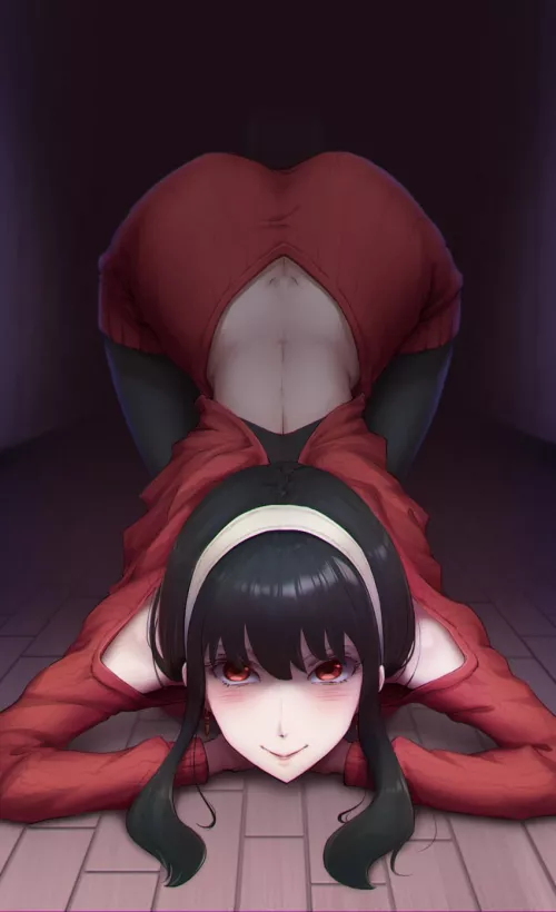 Yor's favorite position. by The_Tactical_Nerd