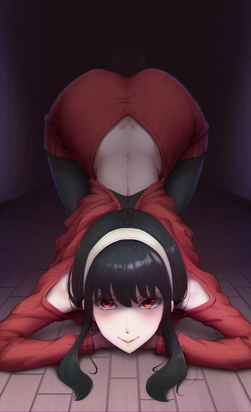 Yor's favorite position. posted by The_Tactical_Nerd