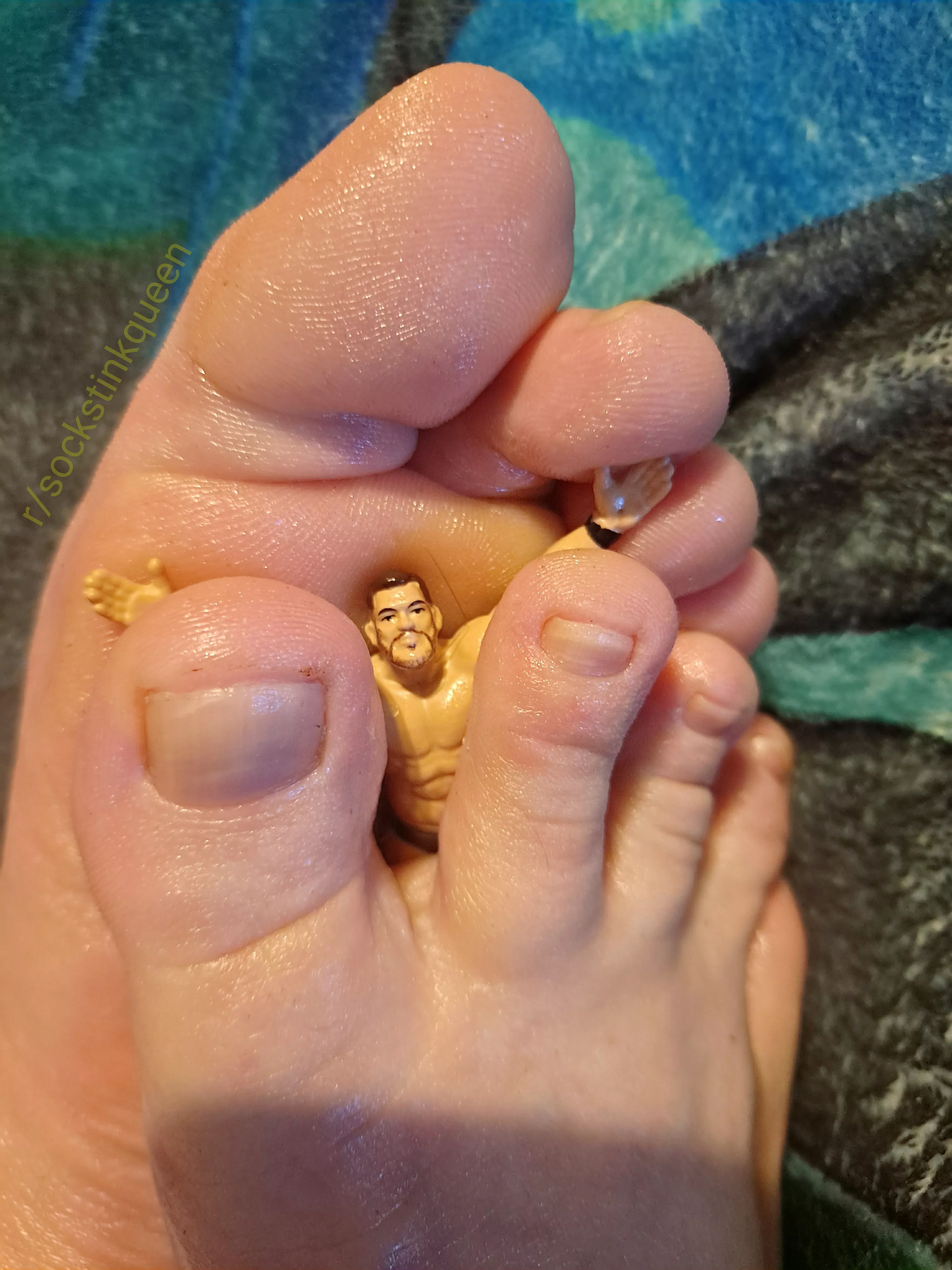 You belong between my toes~ posted by SockStinkQueen