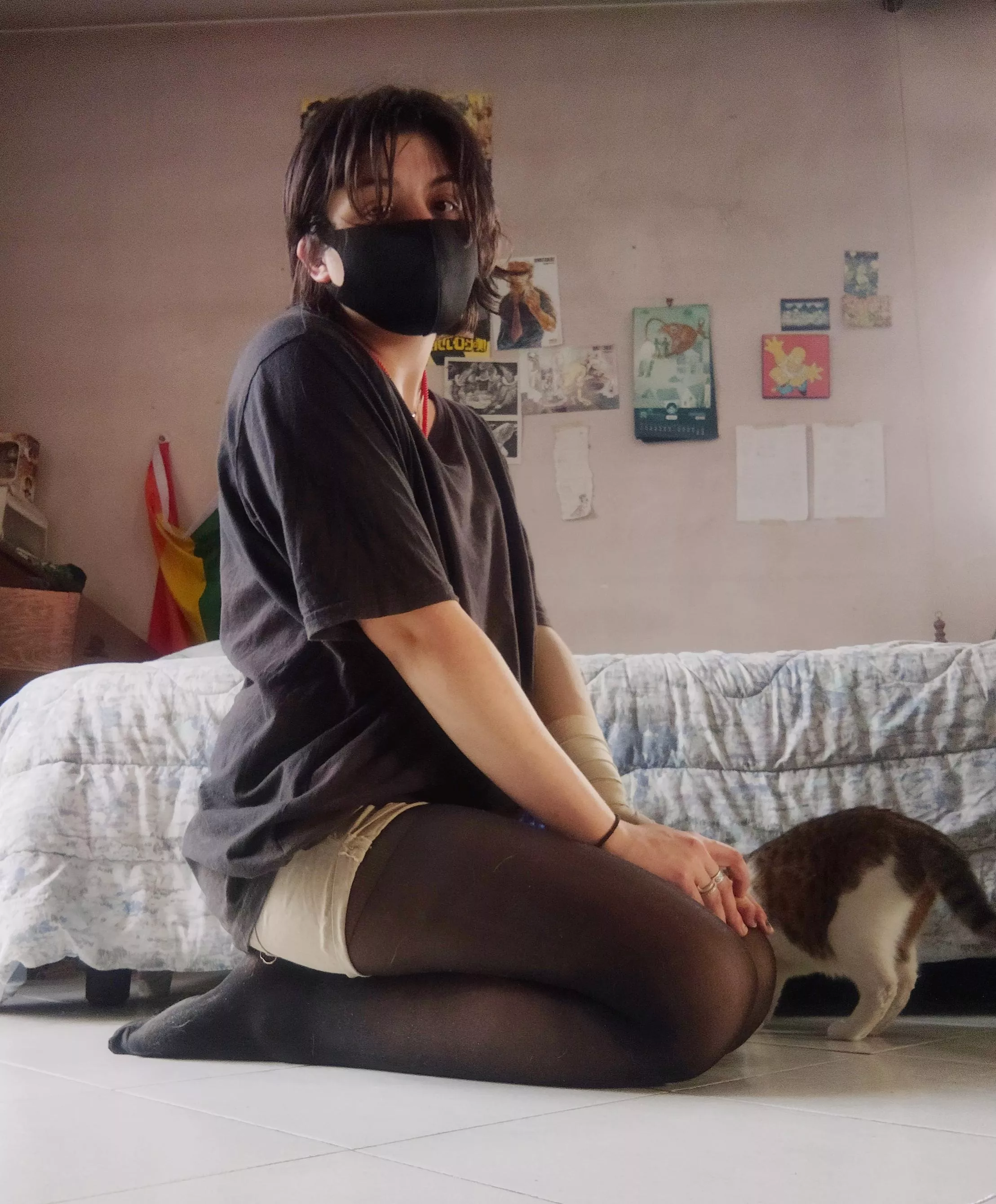 you can come over to pet my cat and fix my messy hair ♥️ posted by SpiritualWin4214