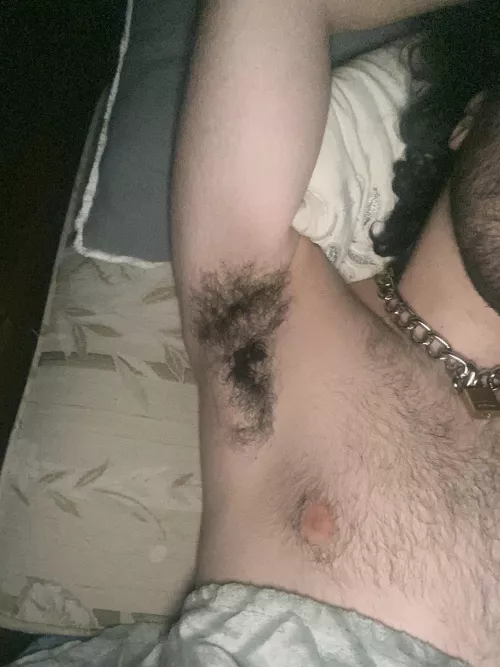 You cum in my armpits then lick them clean, it’s simple. by pup_alister