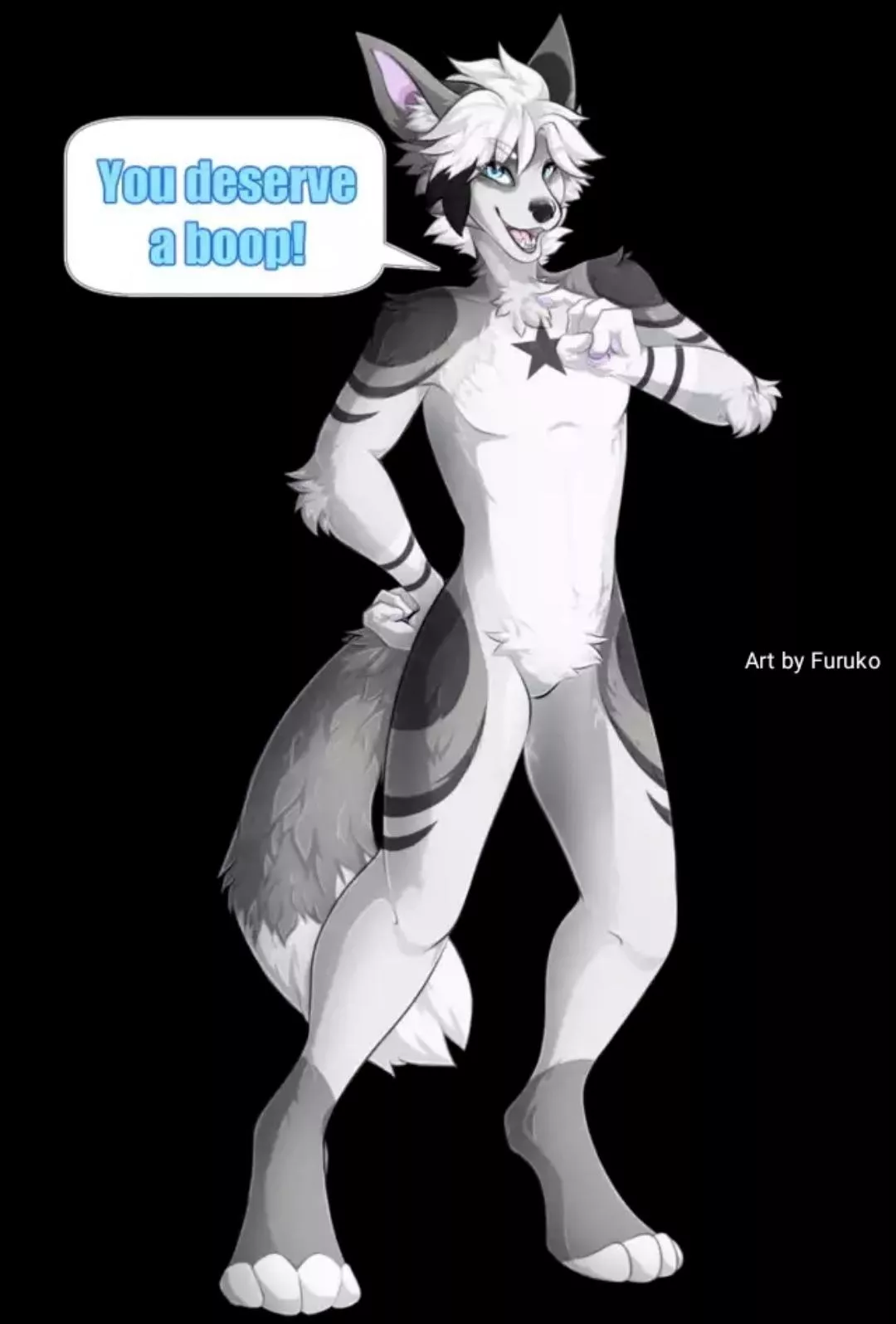 You deserve boops! (Art by Furuko) posted by Bigdogwoofy