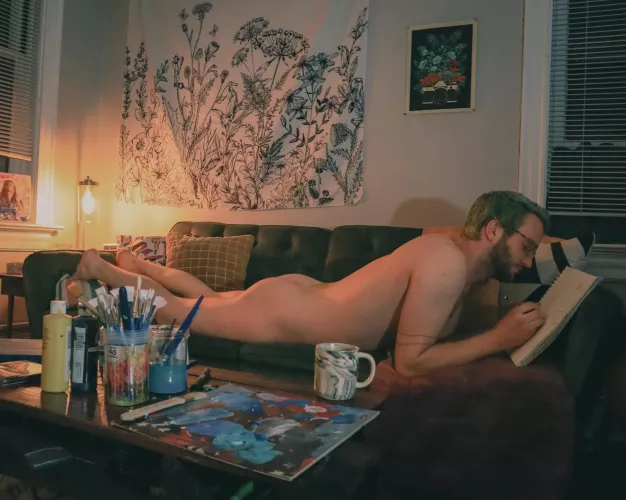 you find me in the living room like this, what's your next move? by Withoutconcernn