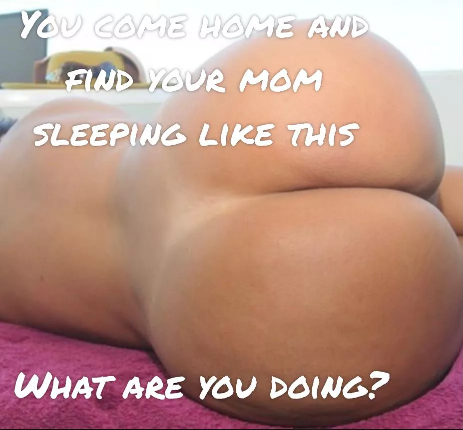 You find your mom sleeping like this. What are you doing to her? Tell me in the comments! posted by Mustatea-Ungureanu