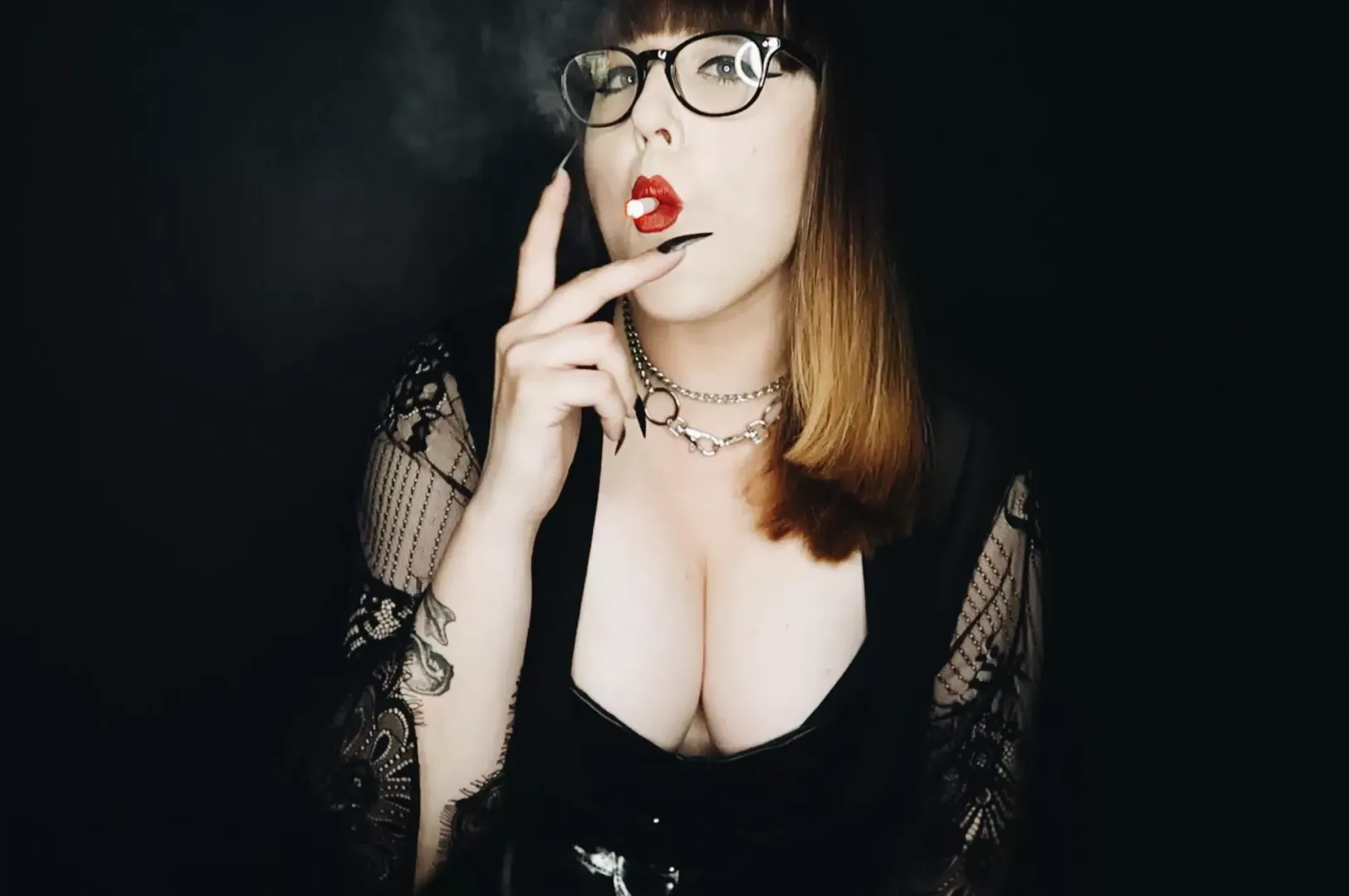 You gotta suck hard on that first pull from a cigarette to really feel the smoke fill your lungs. None of that pussy half-assed inhaling so many do. posted by MistressKomakino