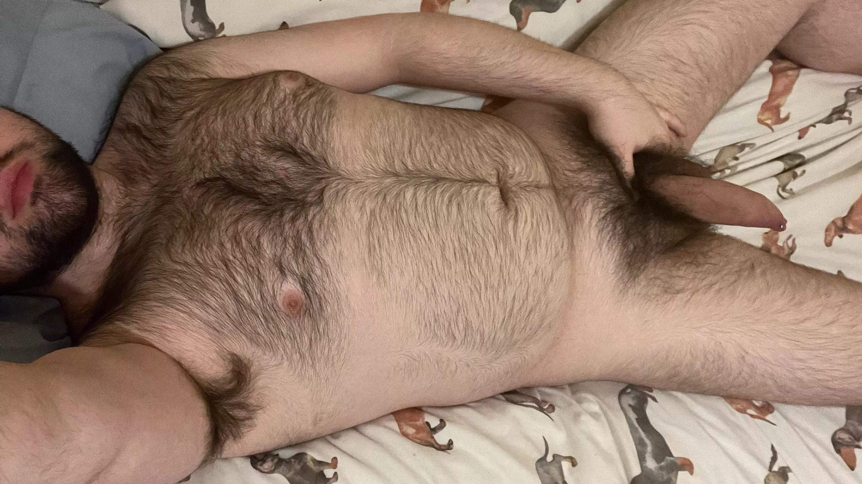 You guys like what you see? 😈🐻 posted by AaronNotOkay