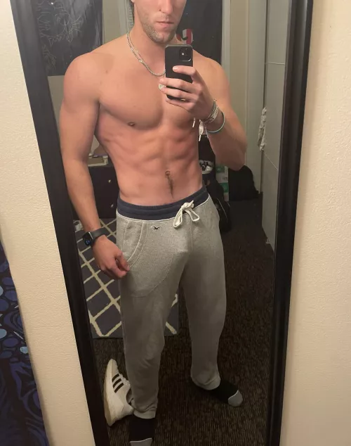 You know what they say about grey sweatpants… by Altaccountsaredope