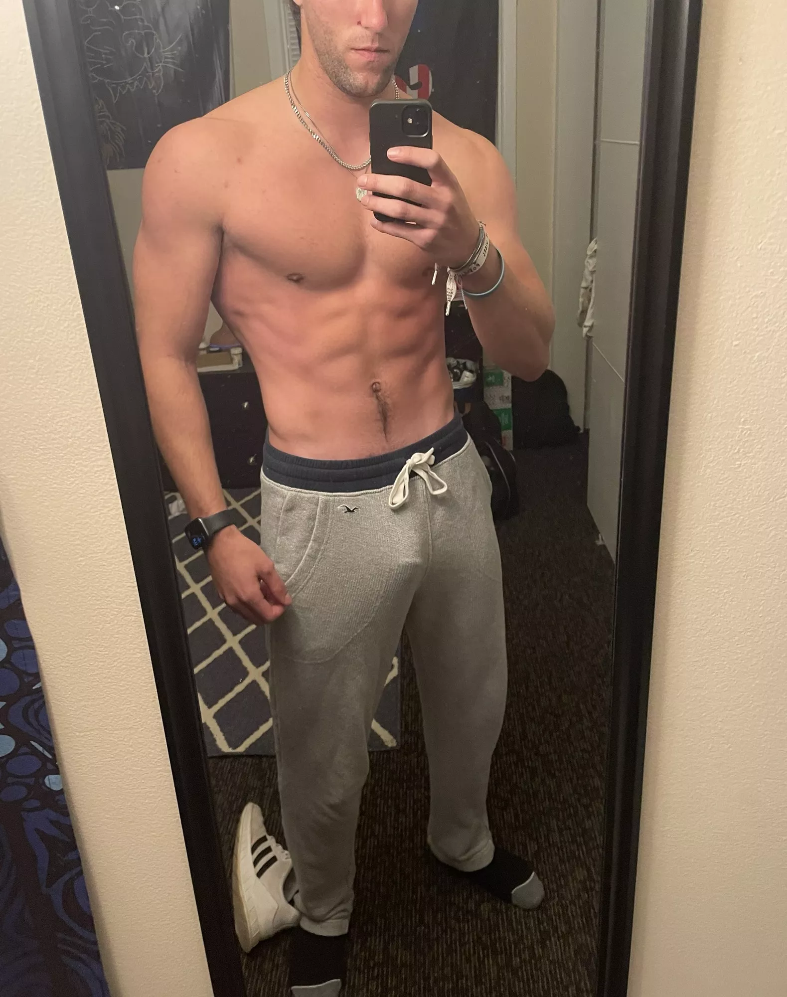 You know what they say about grey sweatpants… posted by Altaccountsaredope