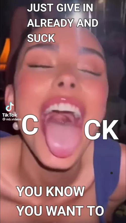 You know you want too. by WHO3THATSNIPING