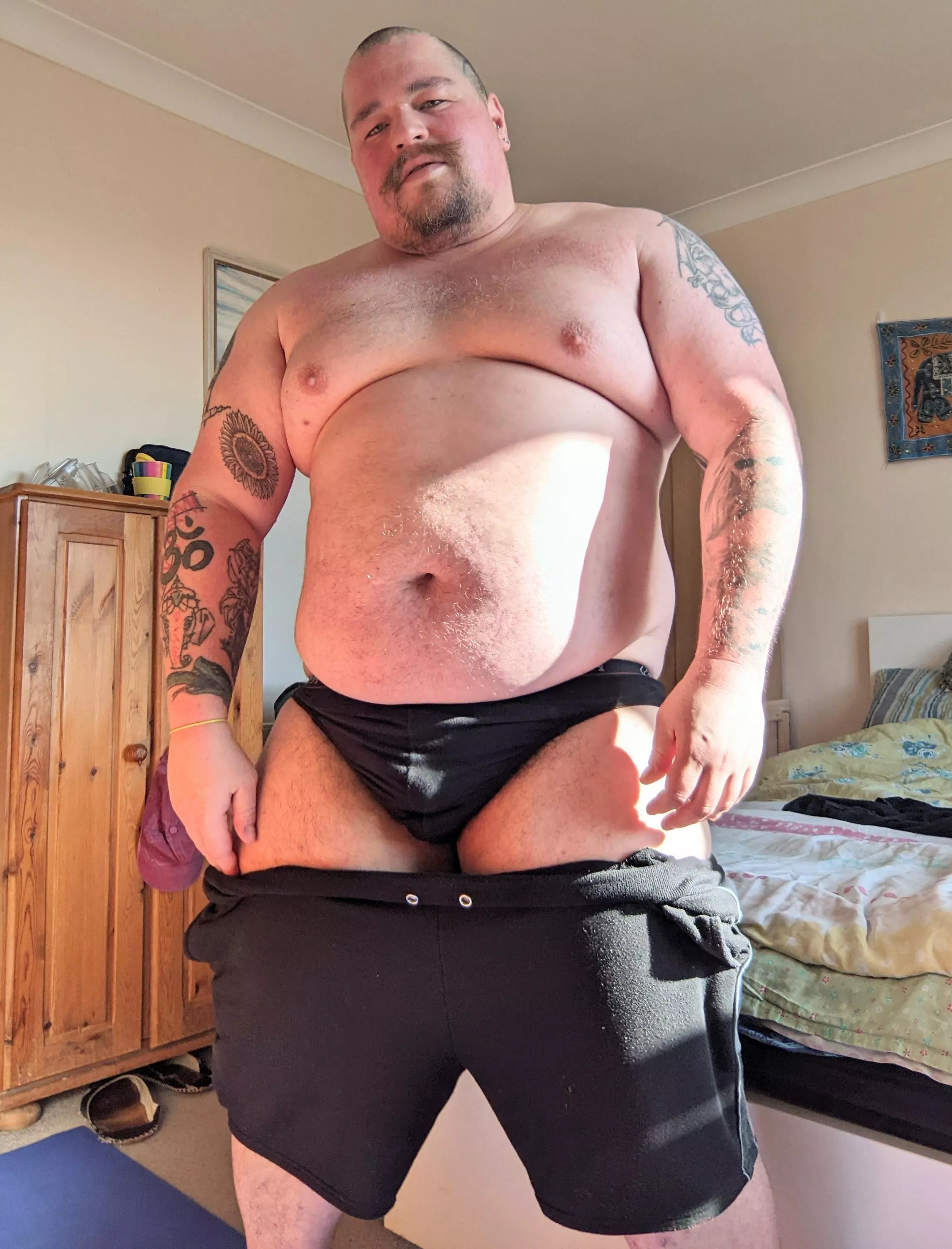 You like big sweaty men? posted by BearyBudai