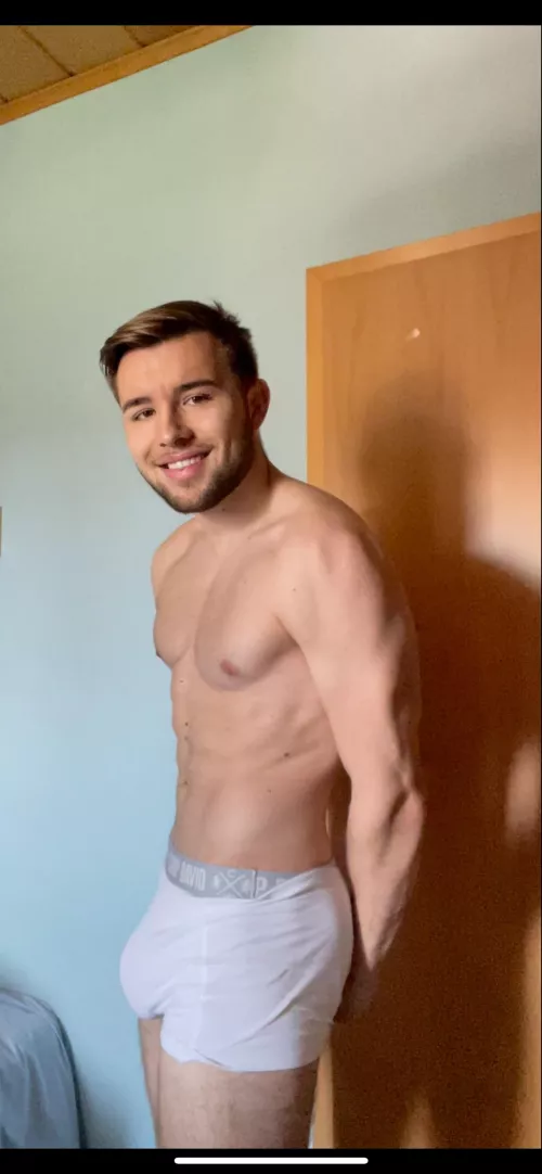 You like white boxers? by blondboyjan