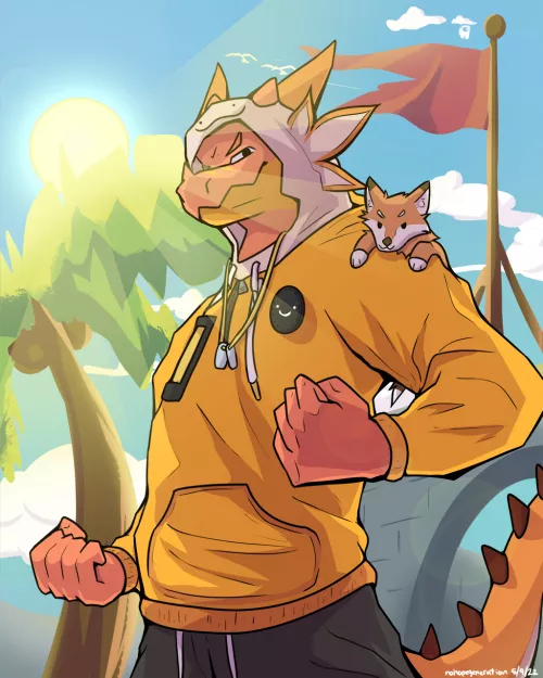 You lookin' at me? 👀 - art by me! (@nohopegen) by nohopegeneration