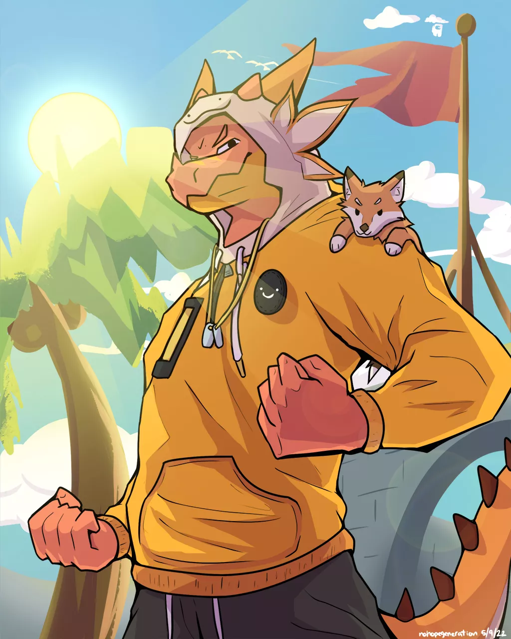 You lookin' at me? 👀 - art by me! (@nohopegen) posted by nohopegeneration