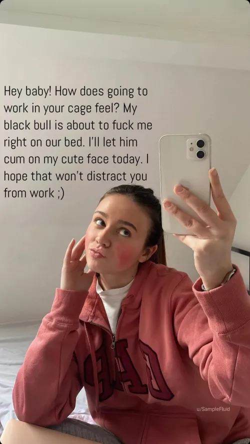 You love being her caged cucky don't you? by SampleFluid