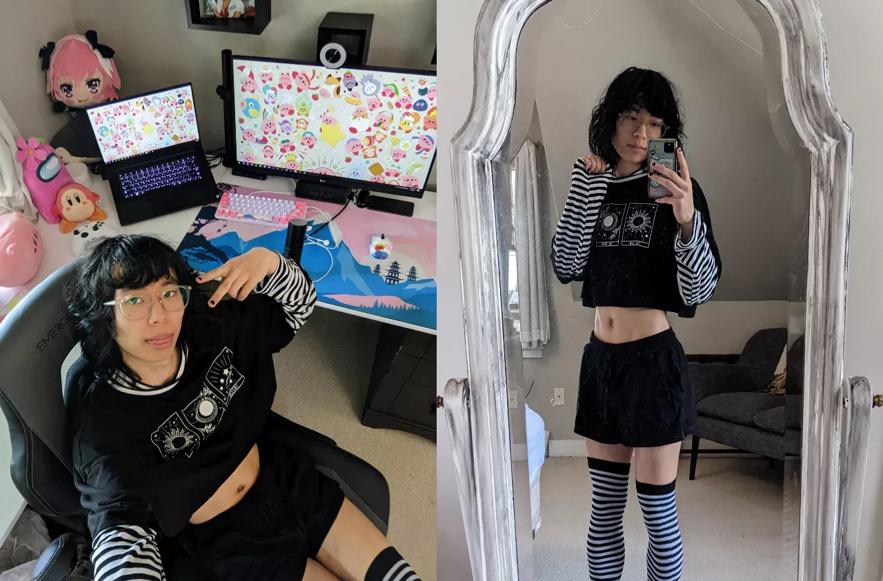 you may not like it, but this is what the peak alpha gaymer looks like posted by ann_wears_cat_ears