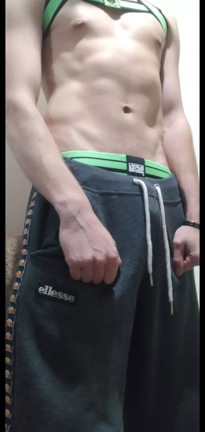 You never know what's under those joggers... posted by Rt--69