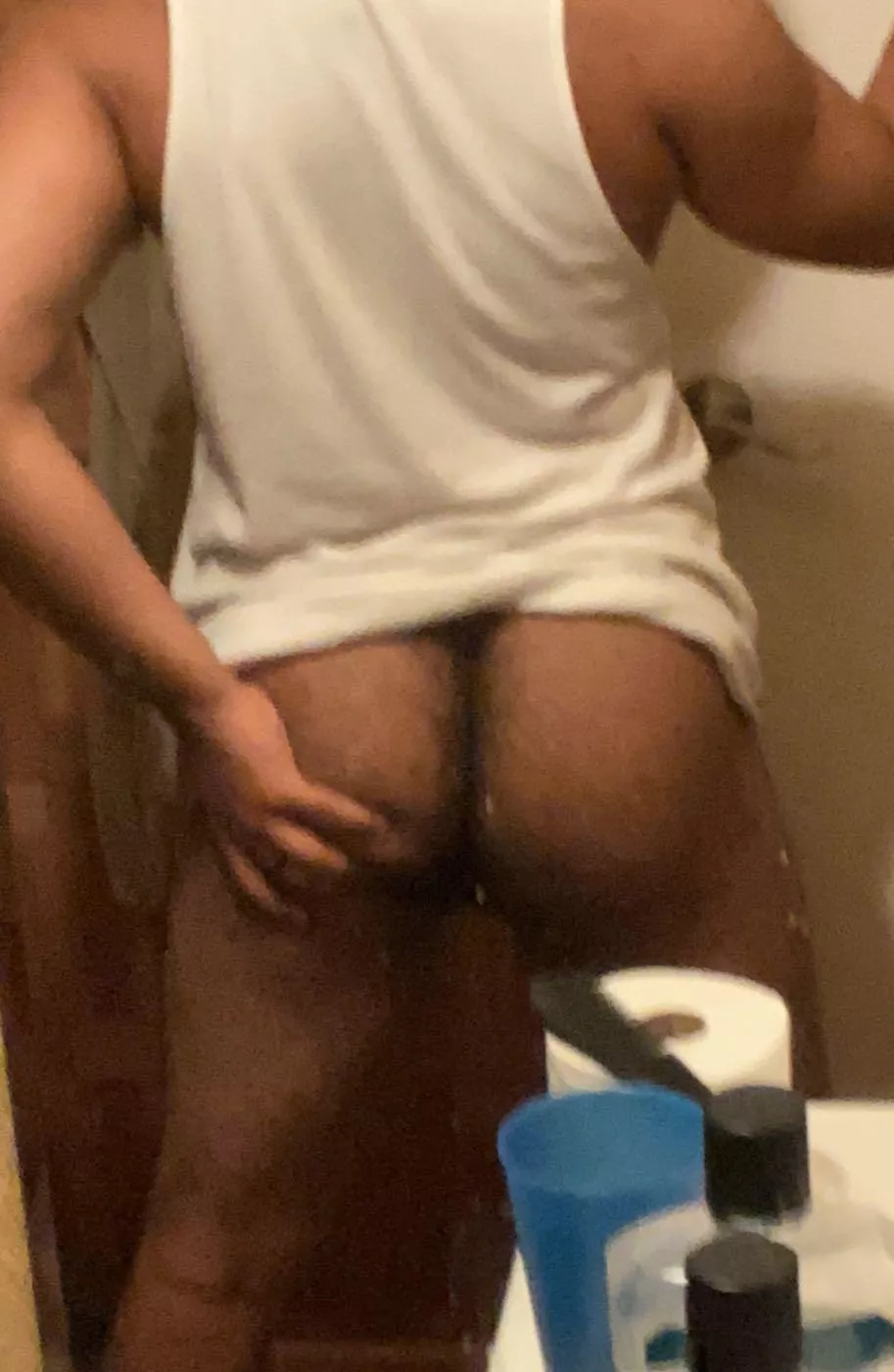 “You said you wanted to eat my sweaty asshole right? Well… I did just came back from gym class…” posted by BDCece