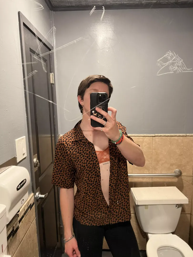 You see me walk out of the bar bathroom dressed like this. Wyd? by tequilaslut