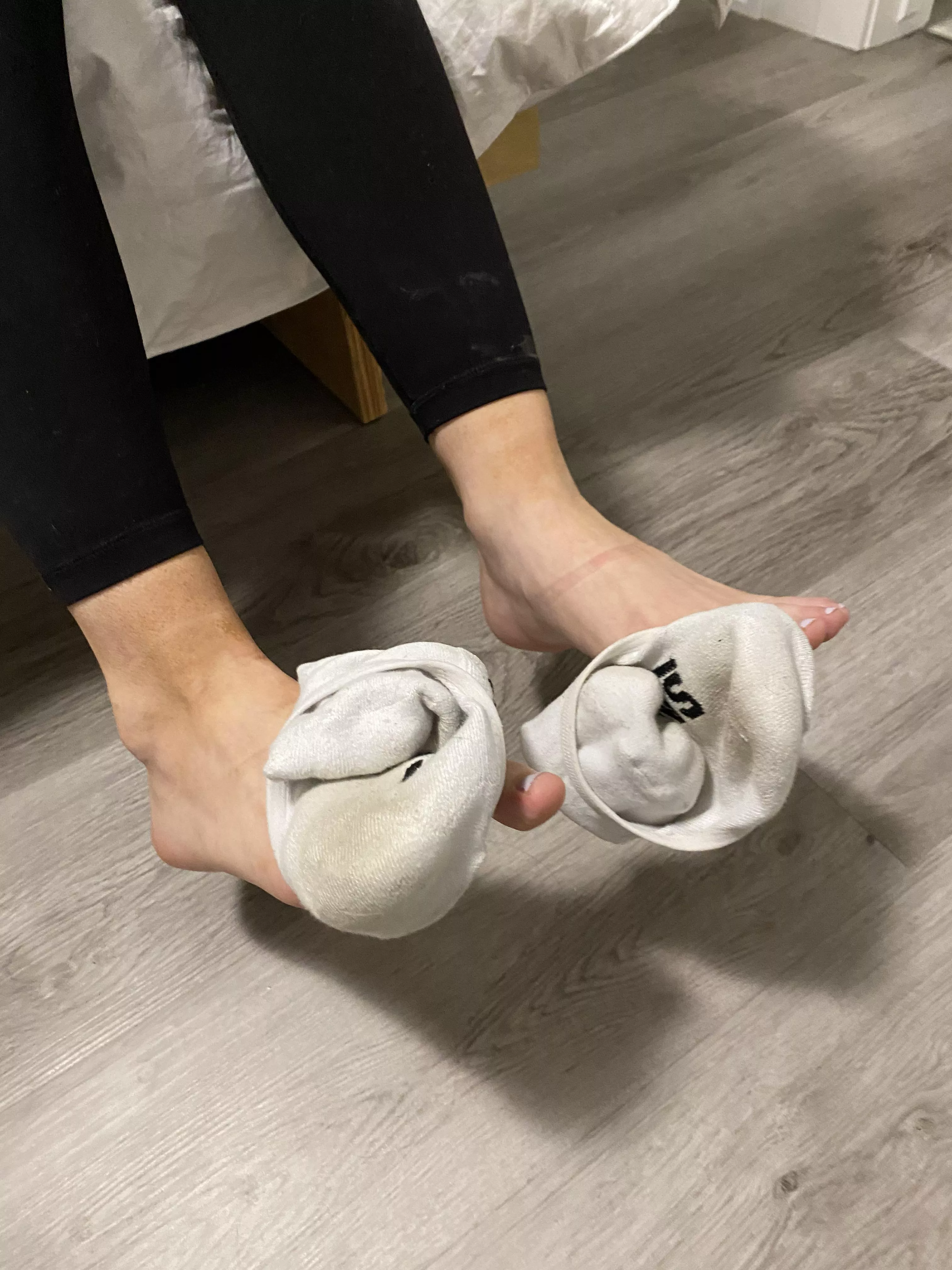 You should see how wild these socks can get 😉❤️ posted by Savscutefeet