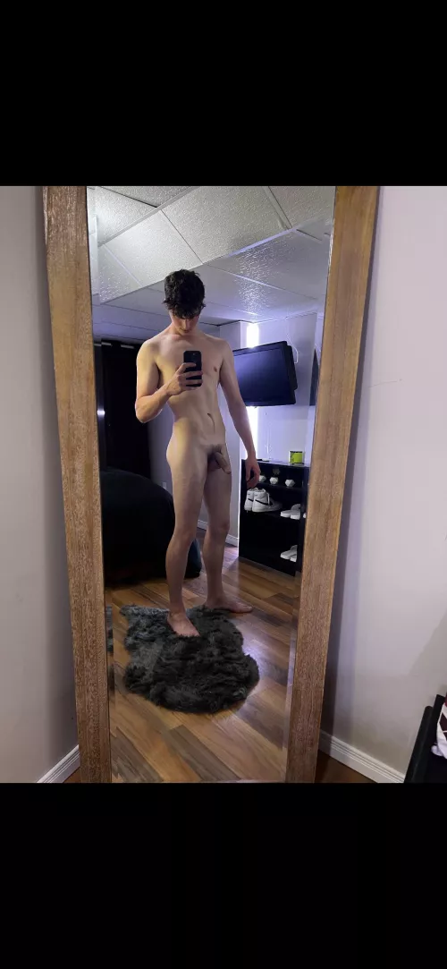 You should swallow my soft cock and balls by sadboycad