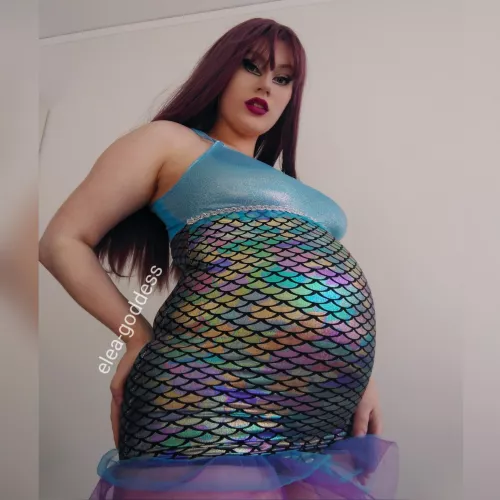 You think you're gonna resist the siren's song until she looks like this by elea-goddess