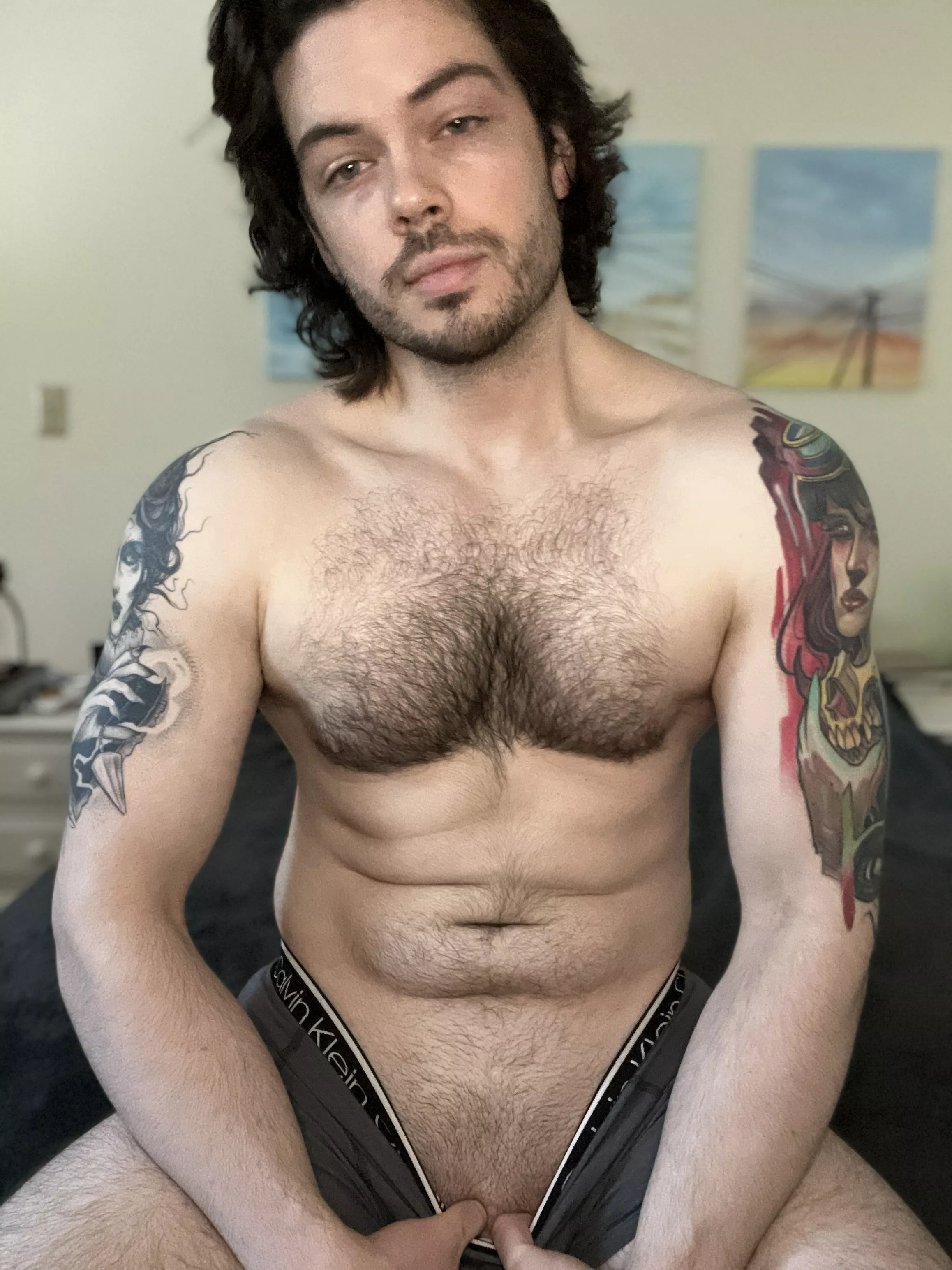 You walk in and I'm on your bed like this - what next? (28) posted by NeonOccult