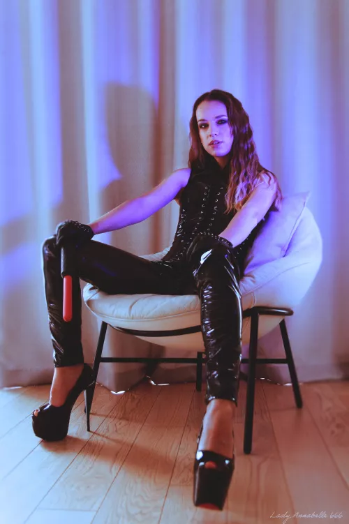 You want to make Mommy happy? So get on your knees and beg me to fuck you ;) by LadyAnnabelle666